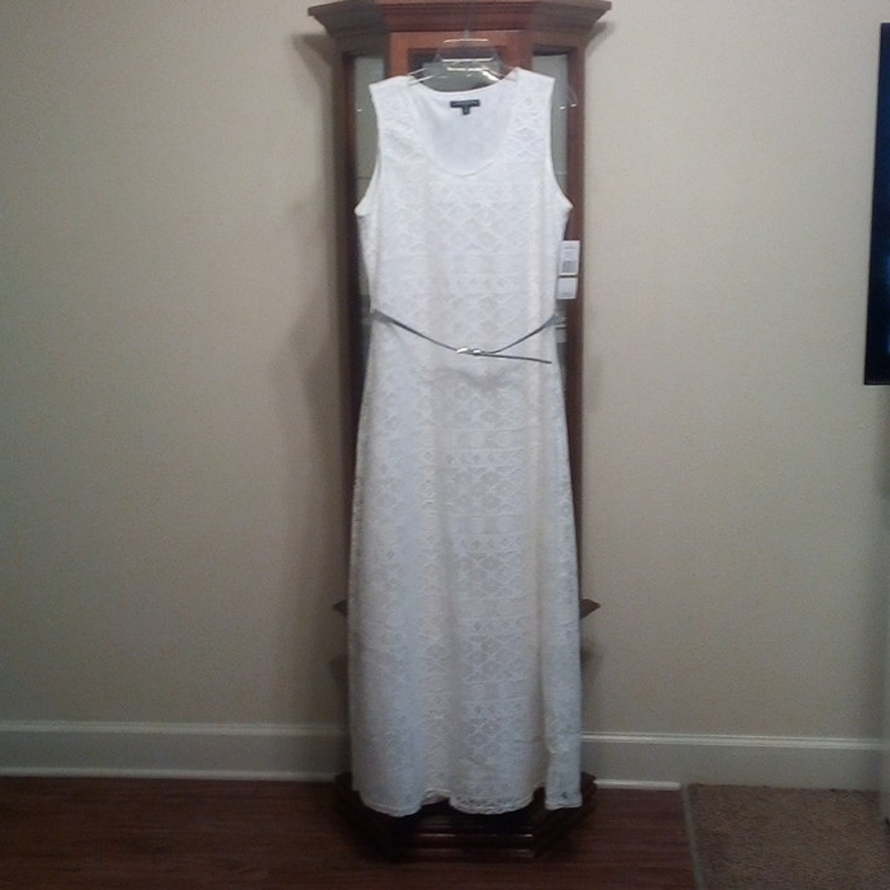 Ivory maxi dress never worn
